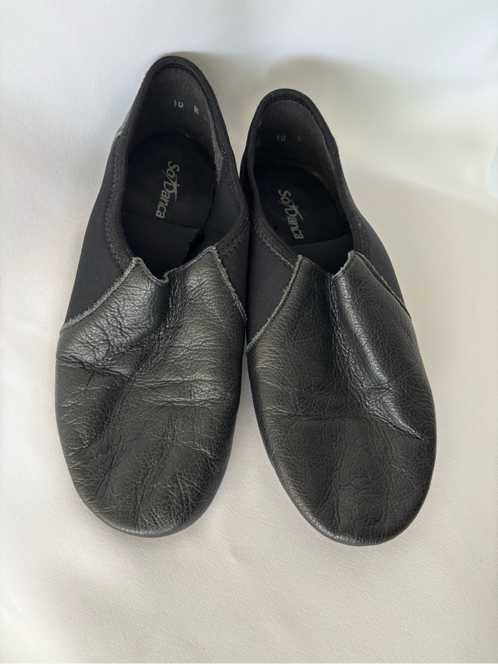 So Danca Women's Black Slip-On Jazz Shoes - Picture 4 of 4